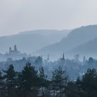 Arlesheim im Nebel