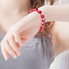 Armband in Rot