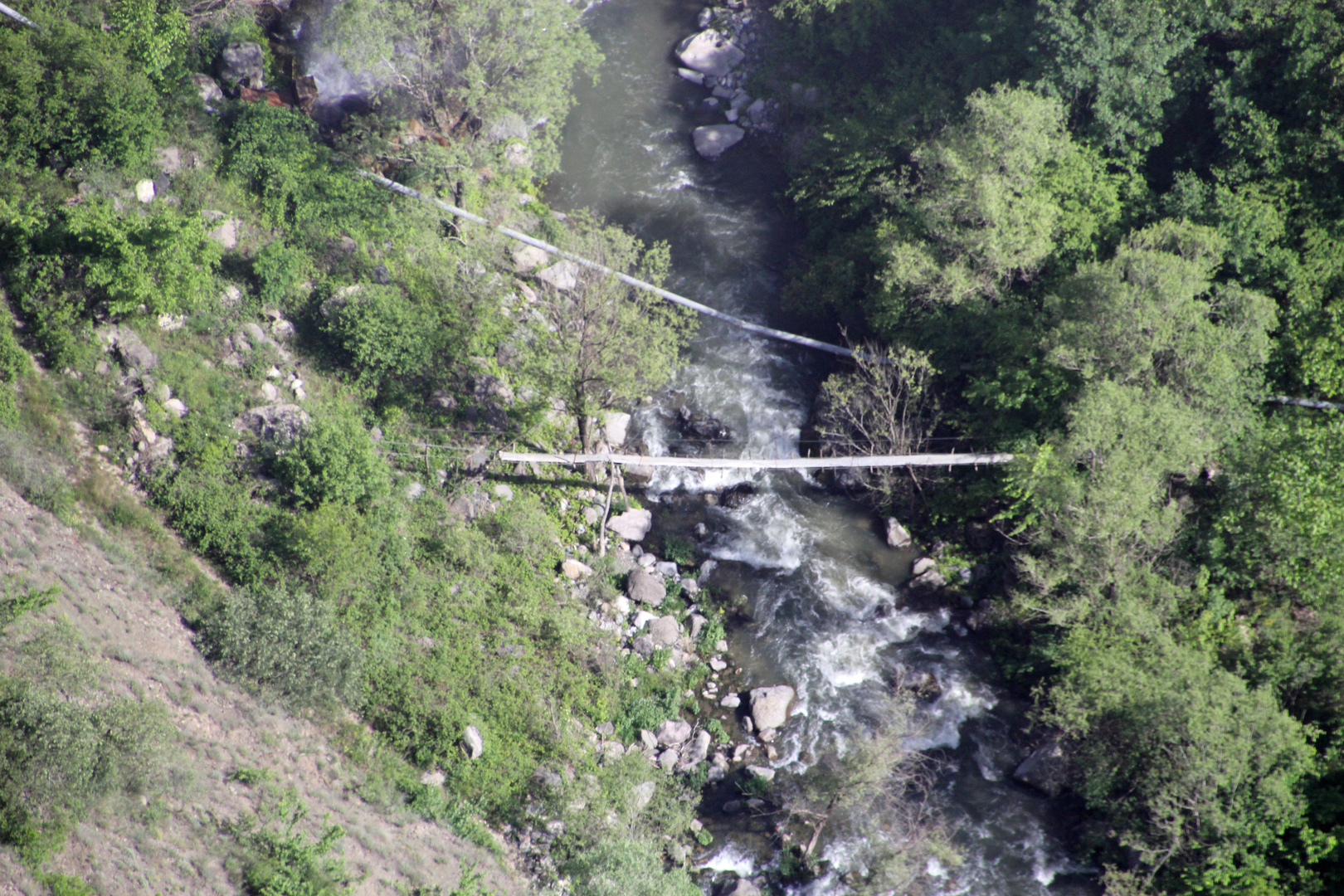 Armenien: Blick aus der Seilbahn Wings Of Tatev / 3