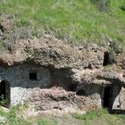 Armenien: Das Höhlendorf Khndores nach Passieren der Hängebrücke aufgenommen