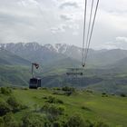 Armenien: Die Seilbahn Wings Of Tatev / Gegenverkehr