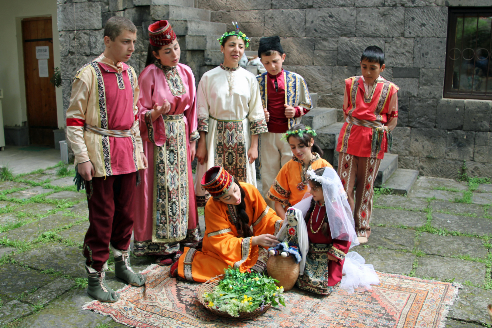 Armenien: Folkloreveranstaltung
