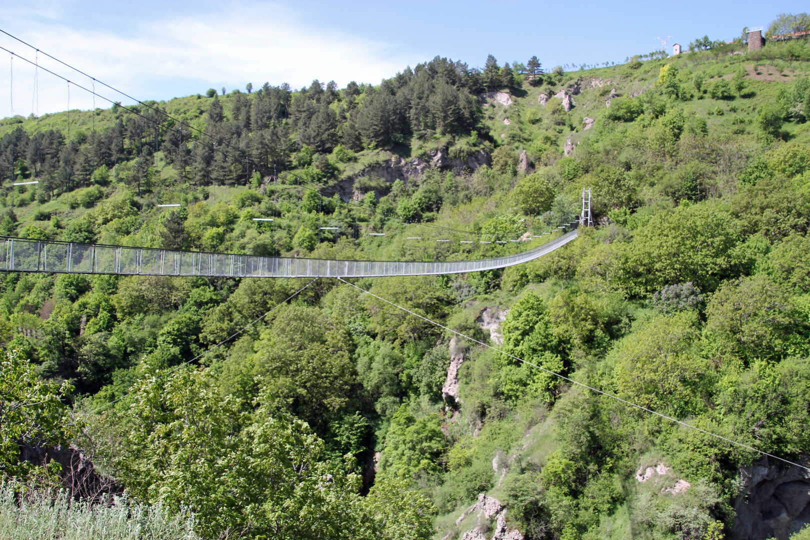 Armenien: Hängebrücke