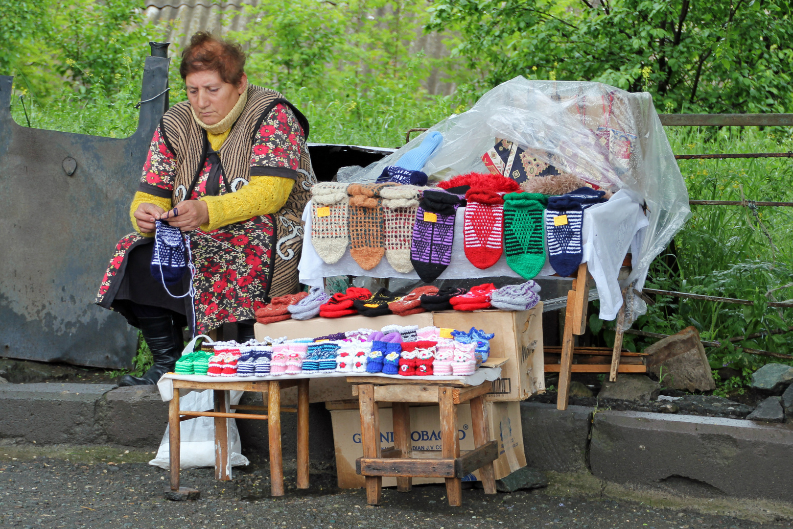 Armenien: Handarbeit