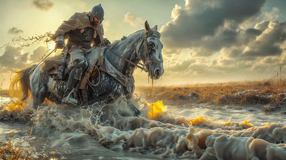 Armer Ritter Foto &amp; Bild | surreal, februar, reiter Bilder auf ...
