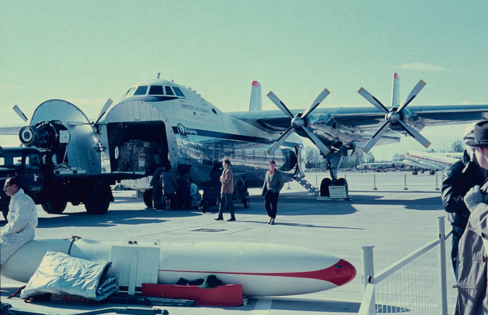 Armstrong Whitworth Argosy (A.W.650) - Deutsche Luftfahrtschau 1960 in Hannover