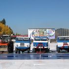 Armtrucks im Medeo Stadion