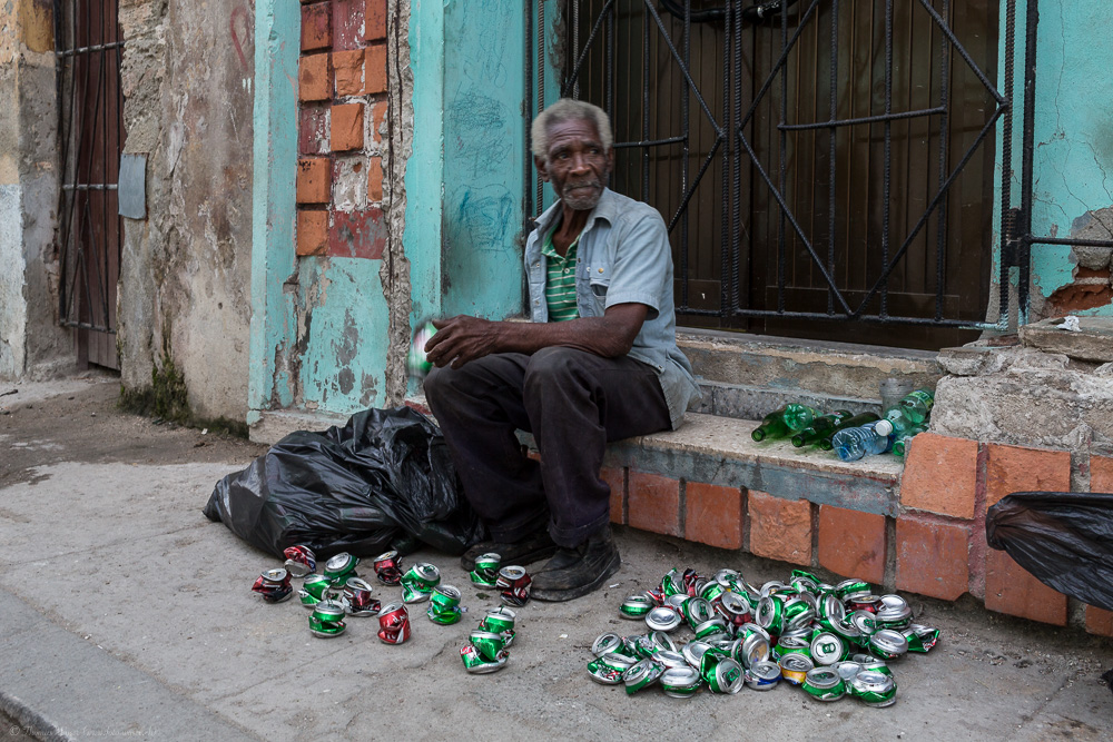 Armut in den Strassen von Havanna
