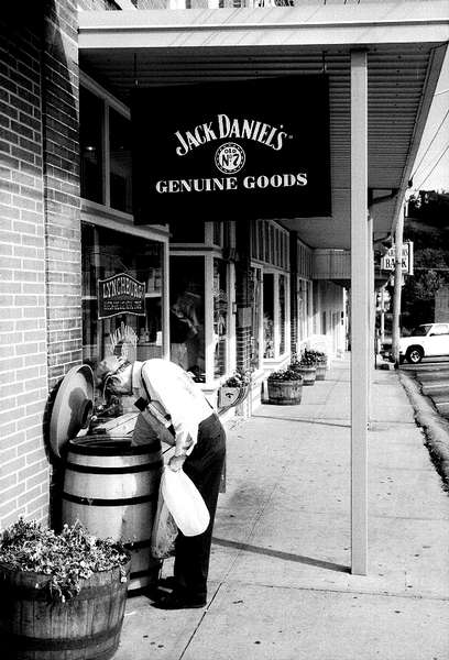 Armut in der Heimat von Jack Daniels, Lynchburg, TN