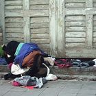 Armut in Lettland (Riga)