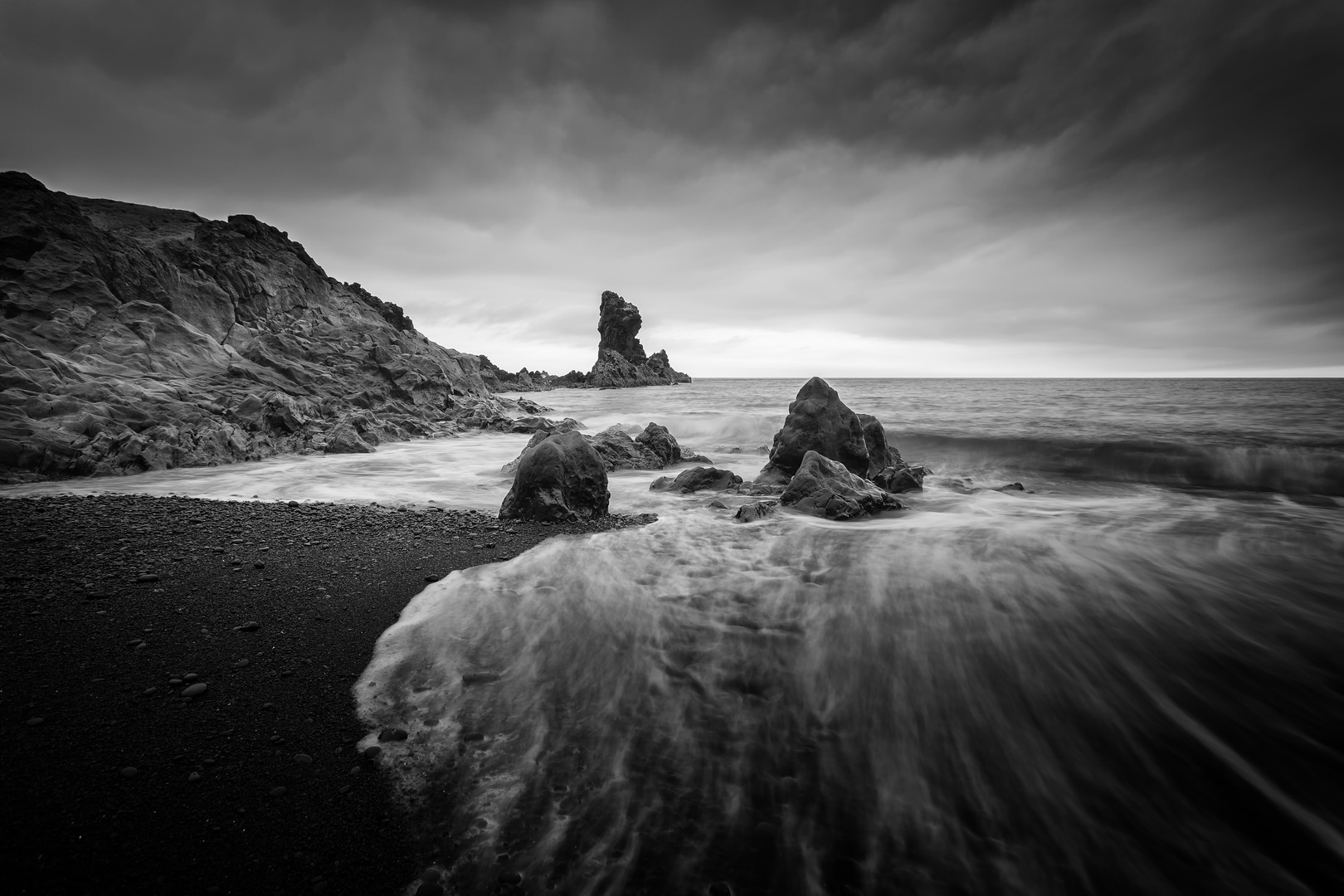 Arnarstapi Beach.