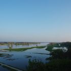 Arneburg - Blick Burgpark Elbe flussaufwärts