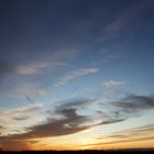 Arneburg - Himmel über Windrädern 2