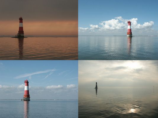 Arngaster Leuchtturm-immer wieder anders!!