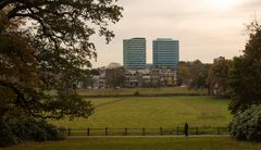 Arnhem - Park Sonsbeek - View on Park- and Rijntoren  - 10