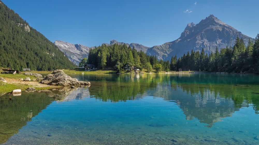 Arnisee Foto & Bild landschaft, berge, wald Bilder auf
