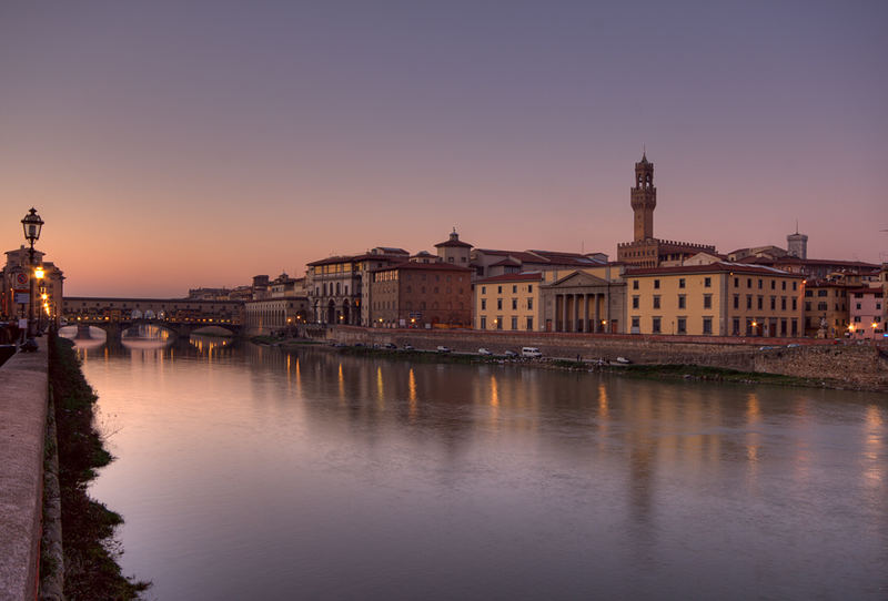 Arno al crepuscolo