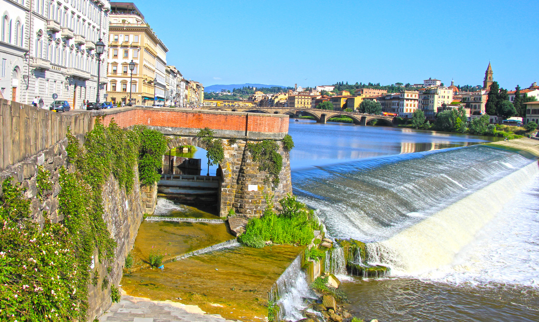 Arno in Florenz