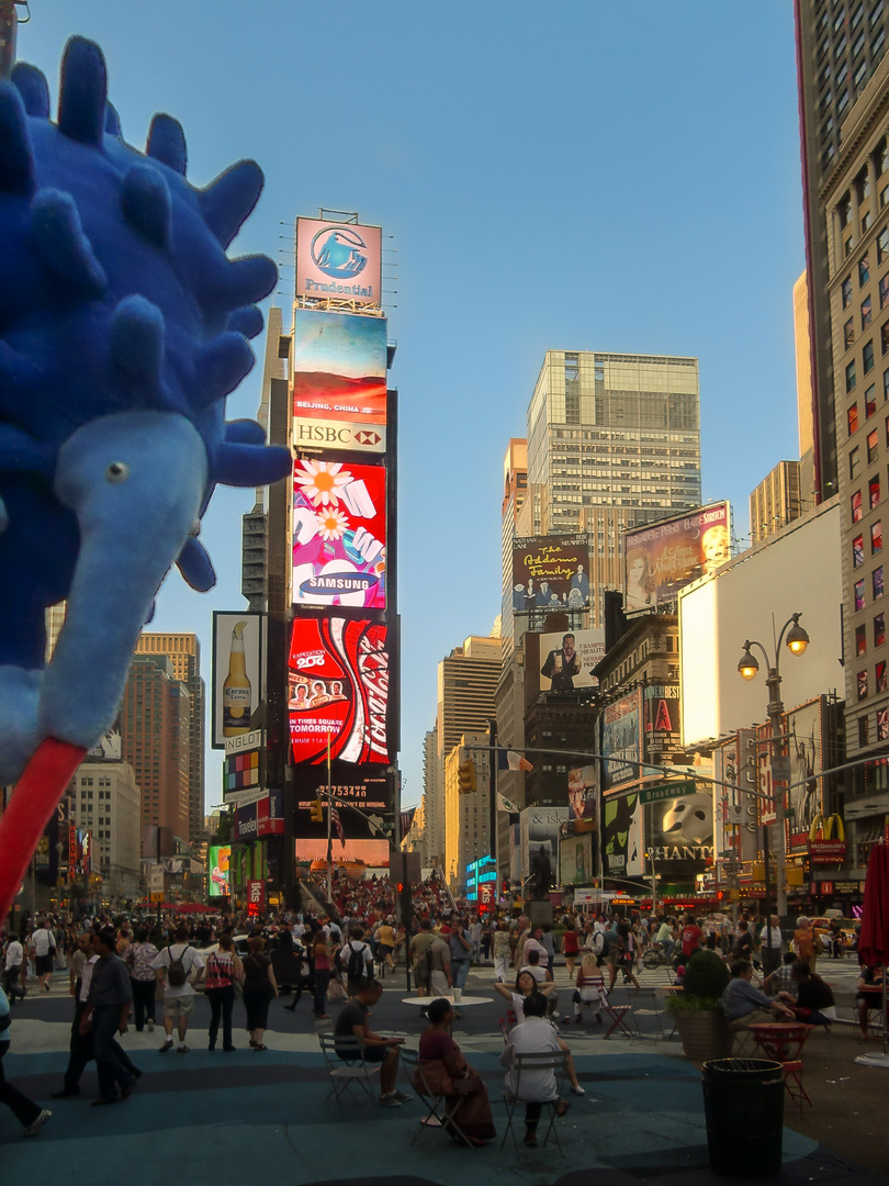 Arnold am Times Square