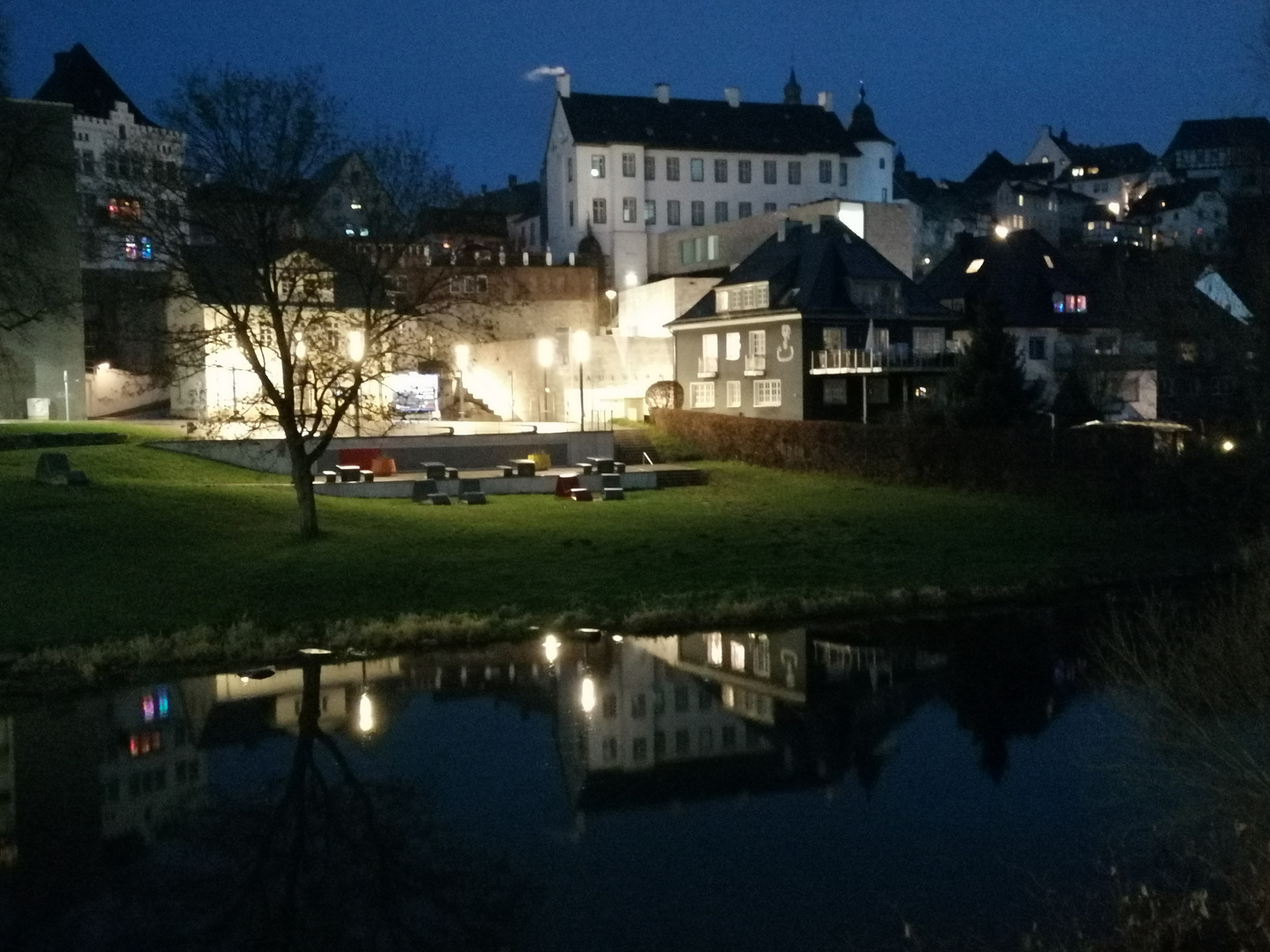 Arnsberg bei Nacht 