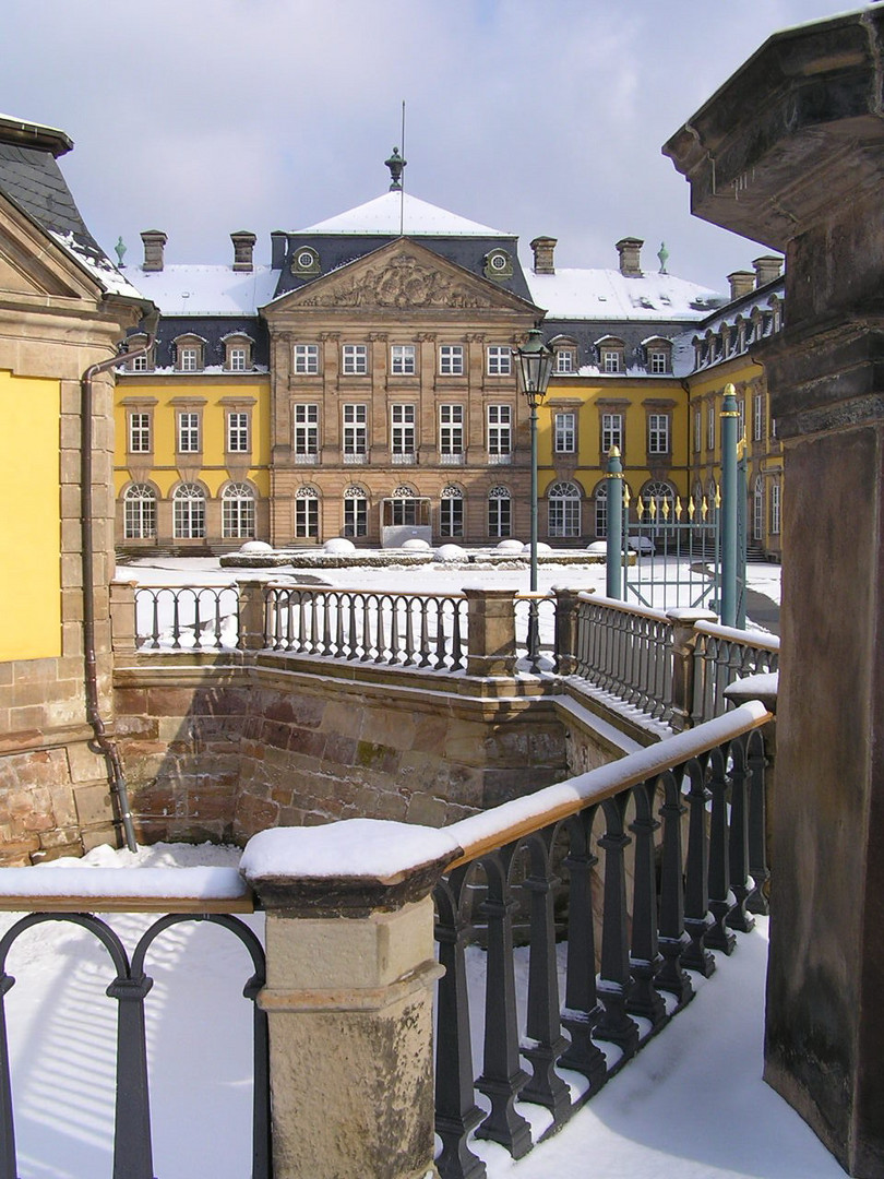 Arolser Schloß im Winter