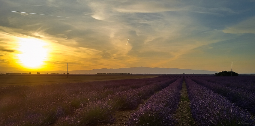 ... aromatischer Abendhimmel ...