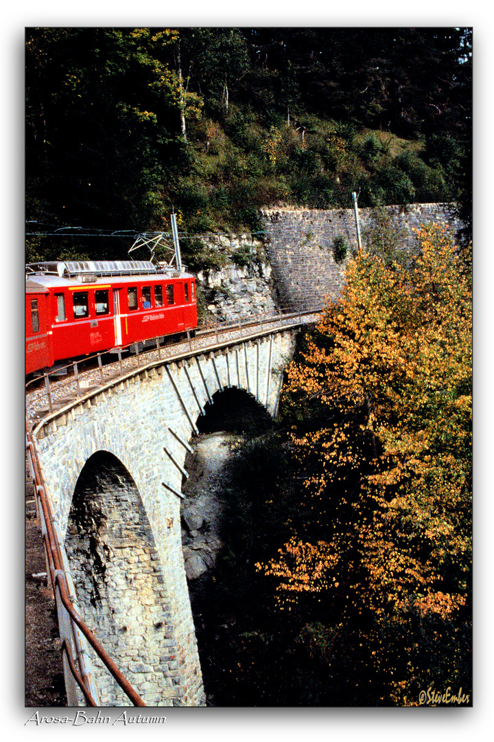 Arosa-Bahn Autumn