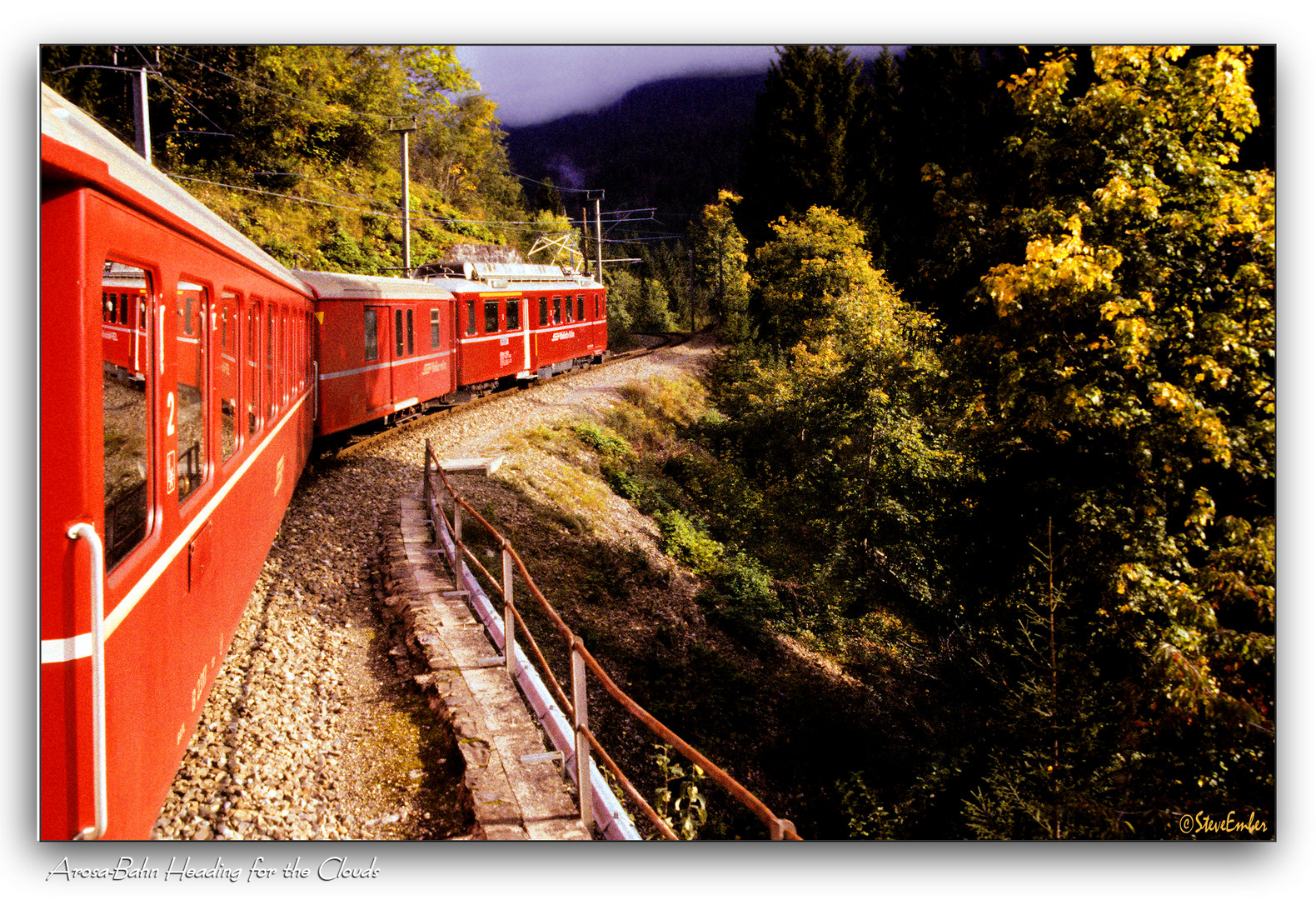 Arosa-Bahn - Heading for the Clouds