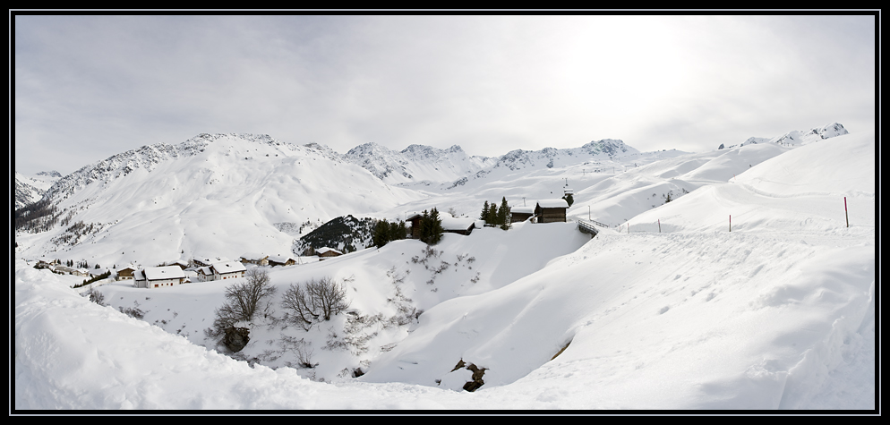 Arosa im Tiefschnee