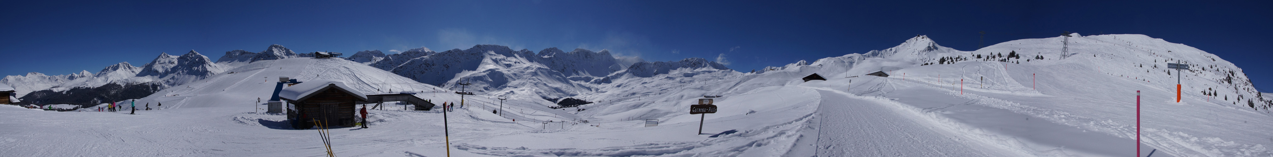 Arosa Panorama 1 vom März 2016