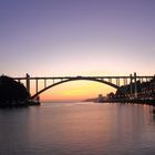 Arrabida Bridge and Douro's River in Oporto City