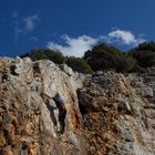 Arrampicata sul Monte Albo