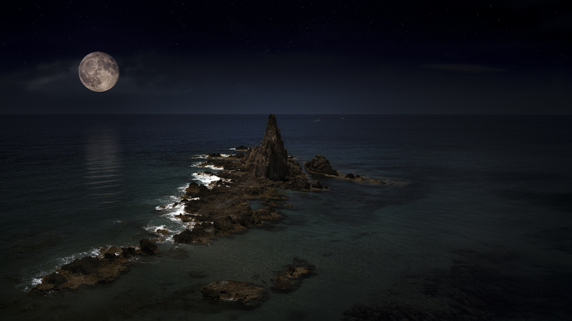 Arrecife de las sirenas, cabo de gata