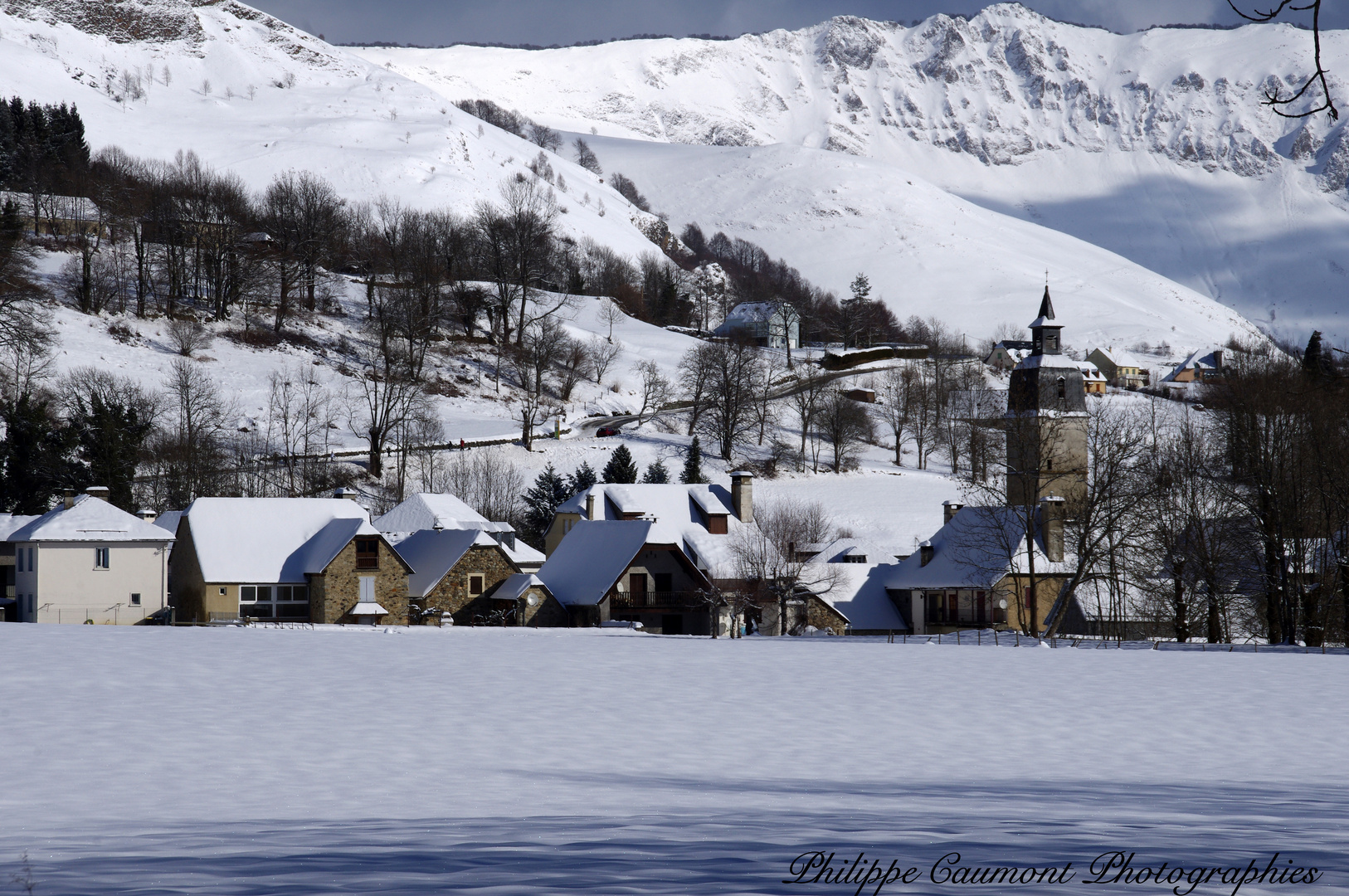 Arrens-Marsous sous la neige