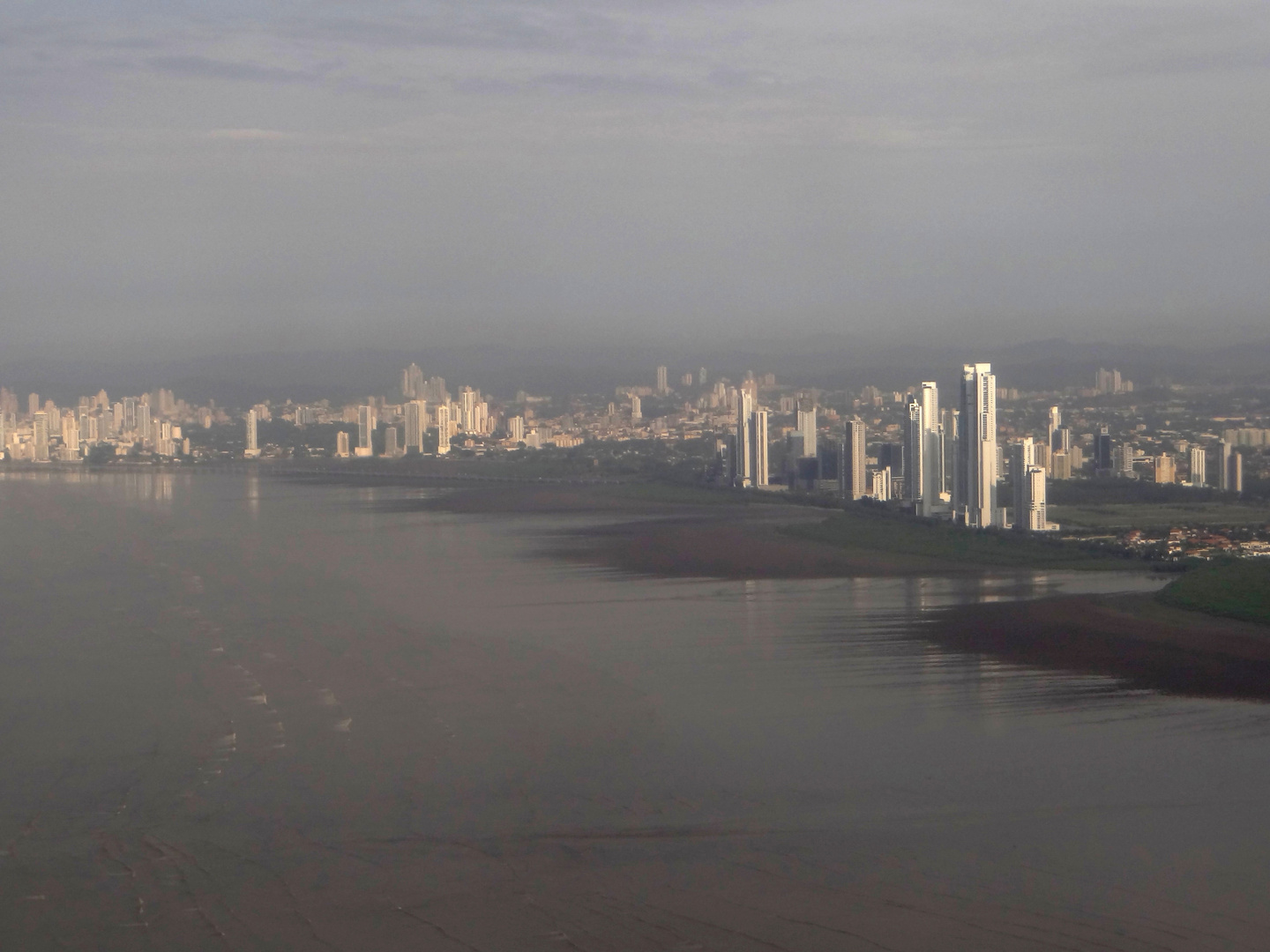 Arribando a Ciudad Panamá