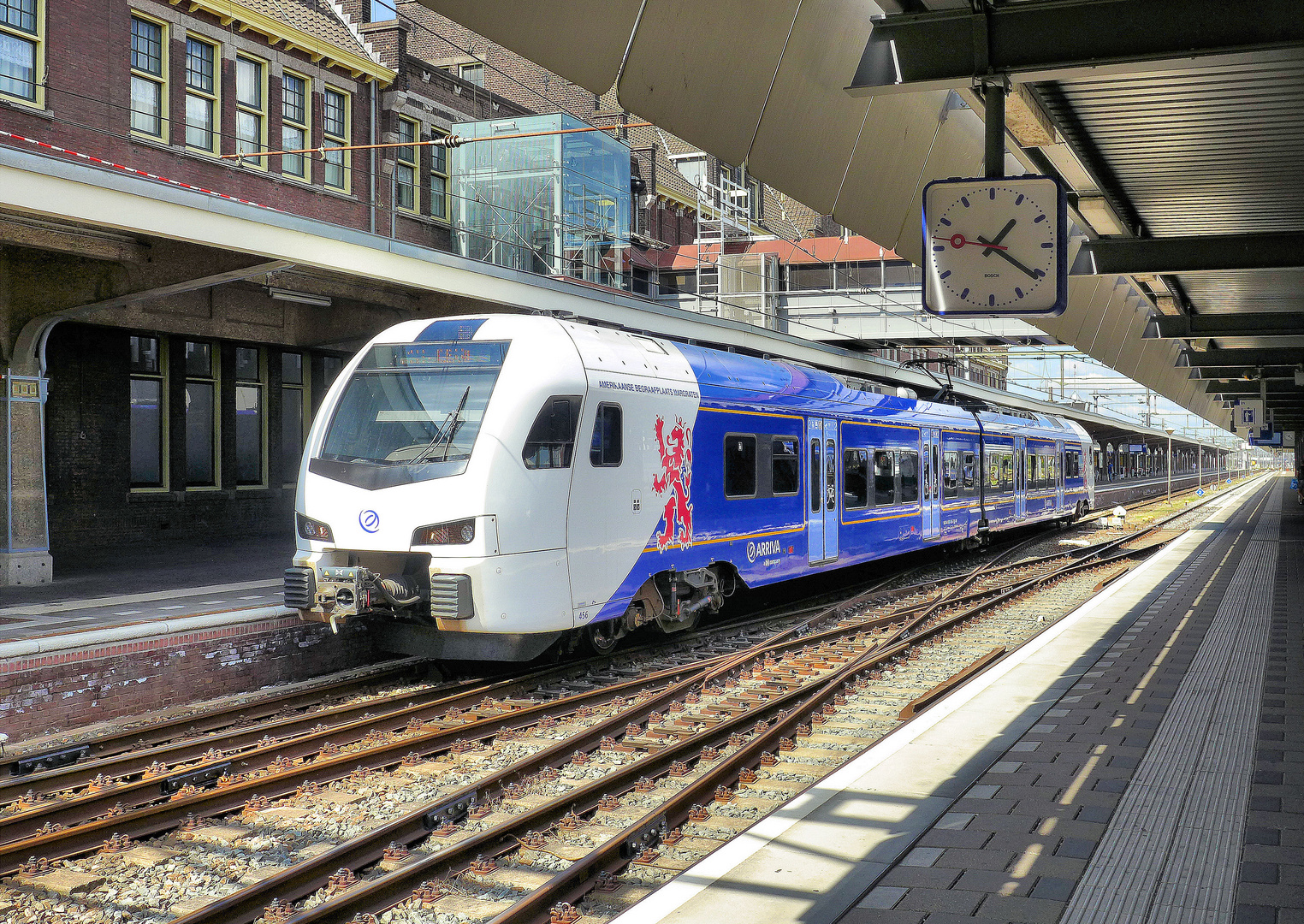 Arriva in Maastricht Centraal