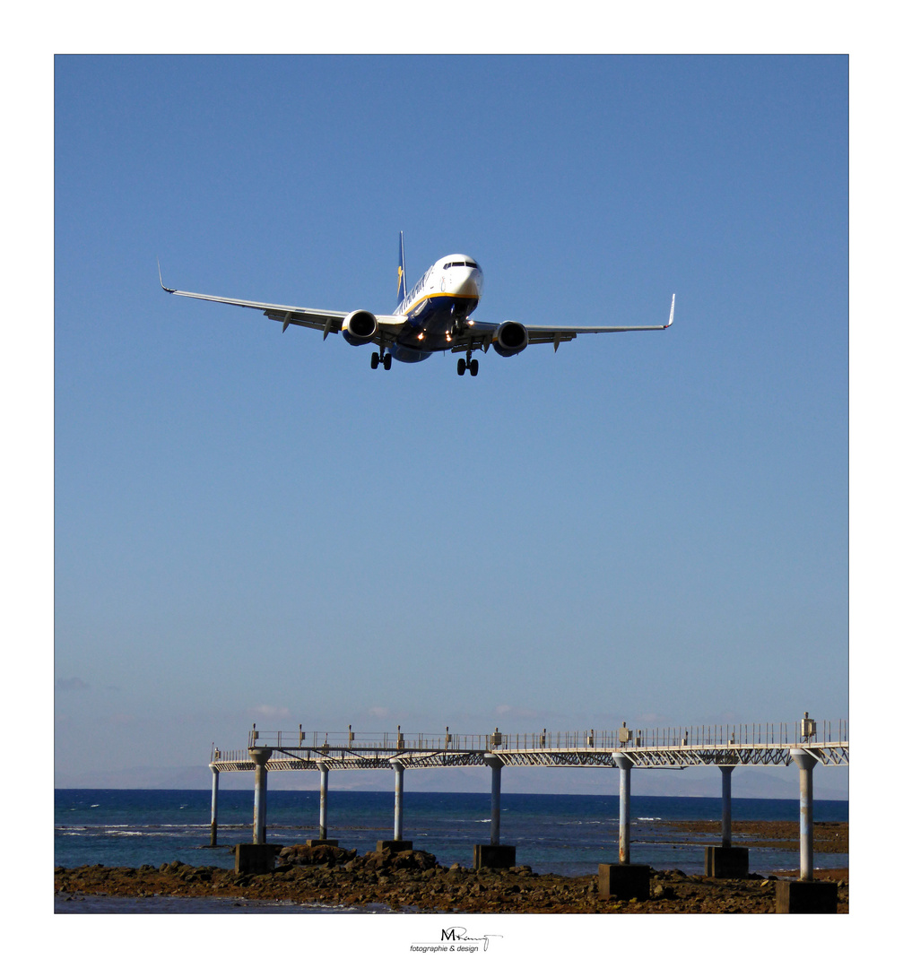 Arrival auf Airport Lanzarote