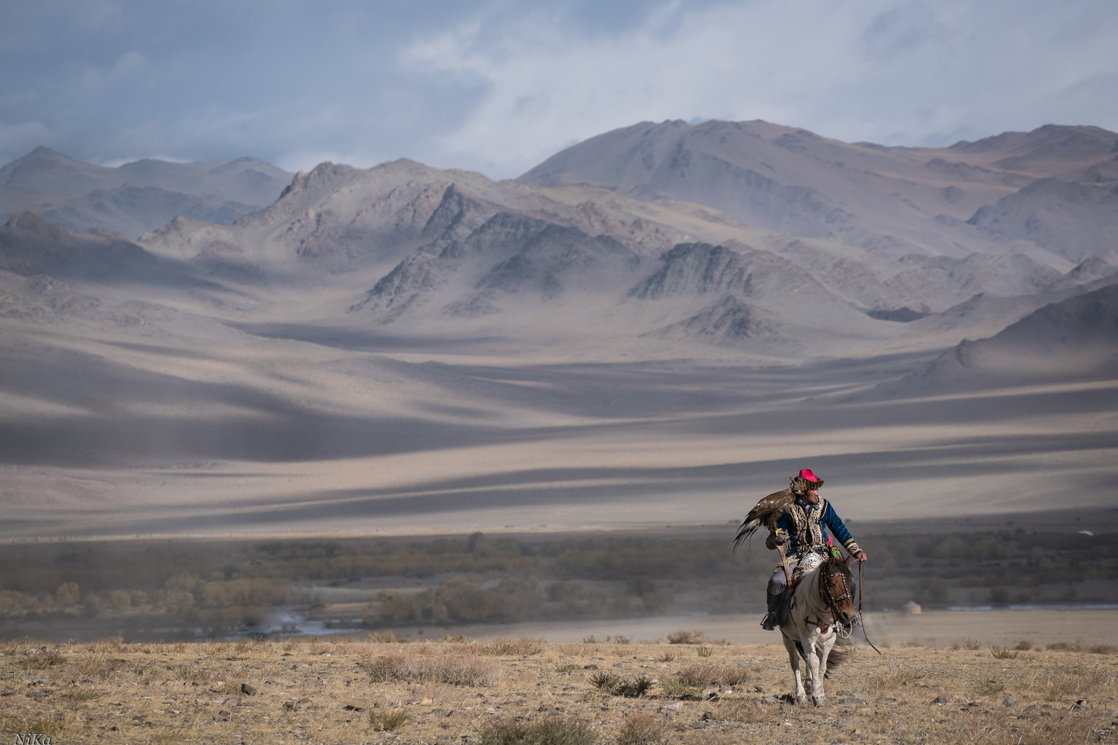 Arrival of the Eagle Hunter