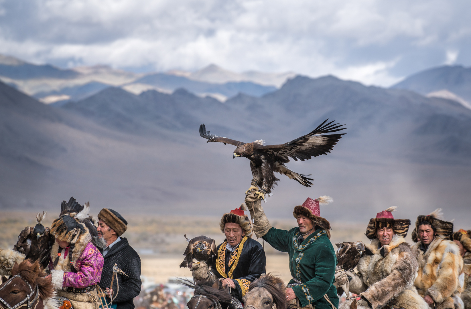 Arrival of the Eagle Hunters