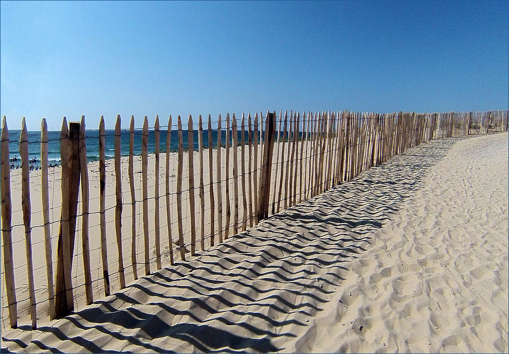 Arrivée à la plage de Lespecier – Mimizan