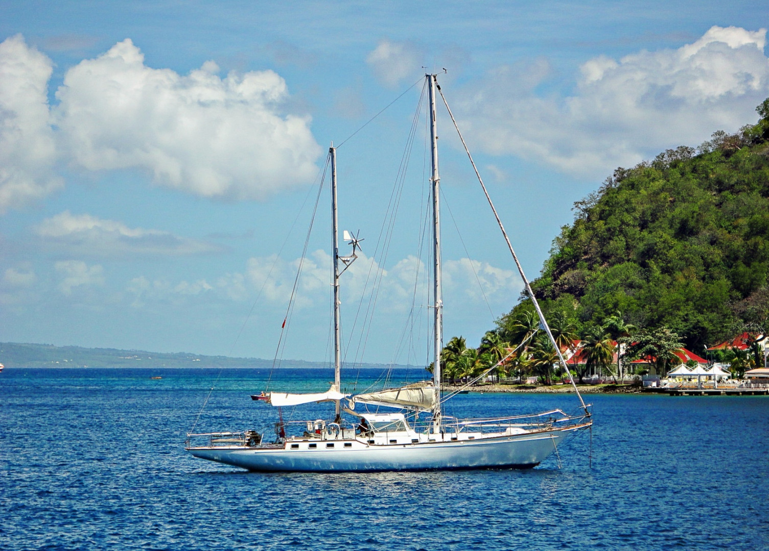 arrivée à Marie Galante