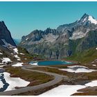 arrivée au col de l iseran....