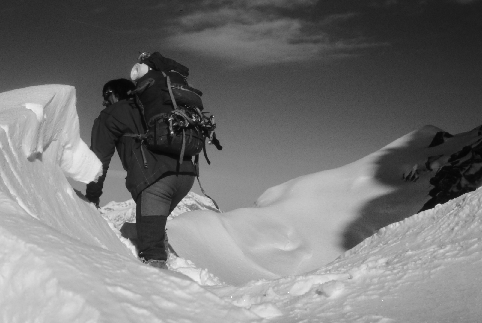 Arrivée au sommet