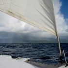 Arrivée en catamaran sur la Guadeloupe.