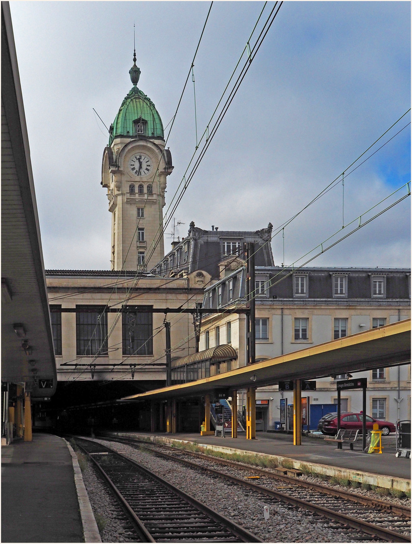 Arrivée en gare de Limoges