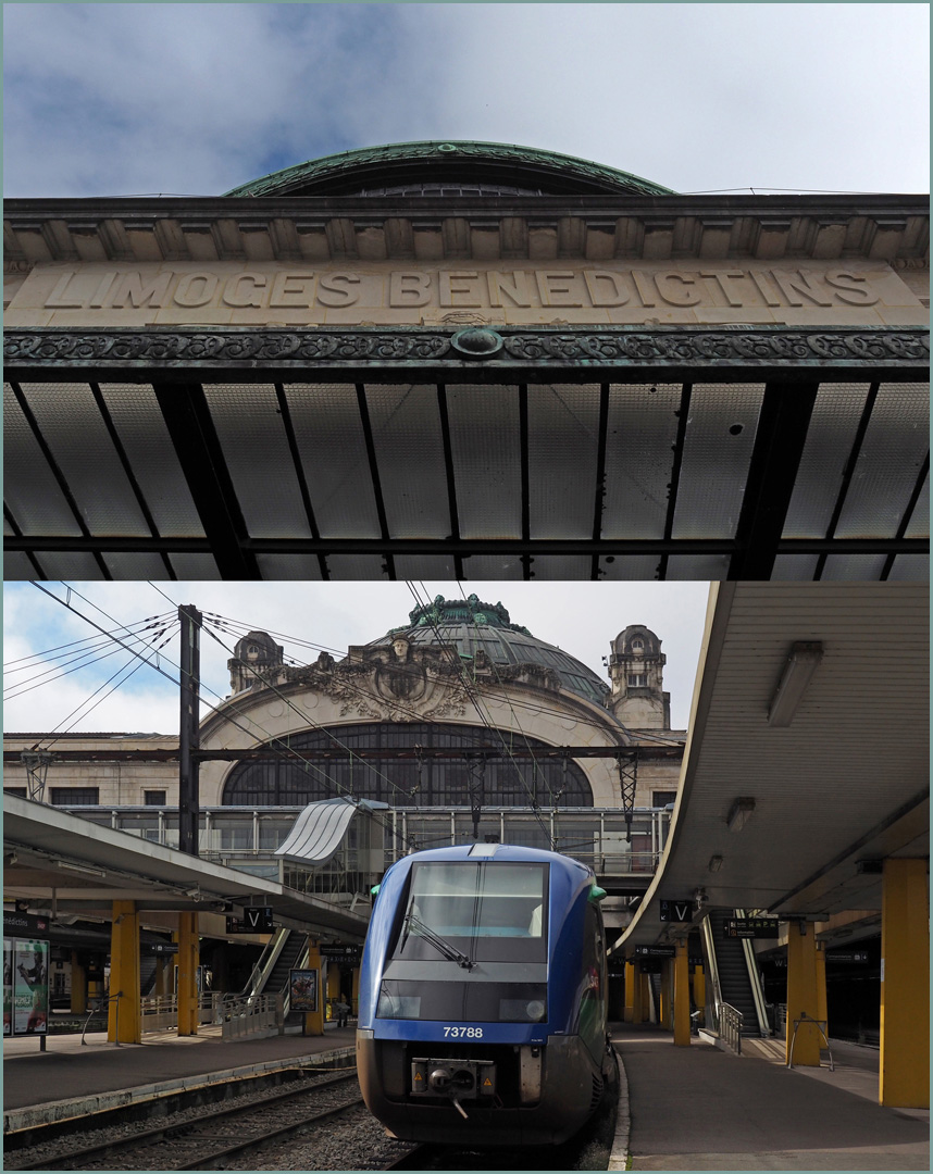 Arrivée en gare de Limoges