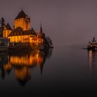 Arriving at Oberhofen Castle