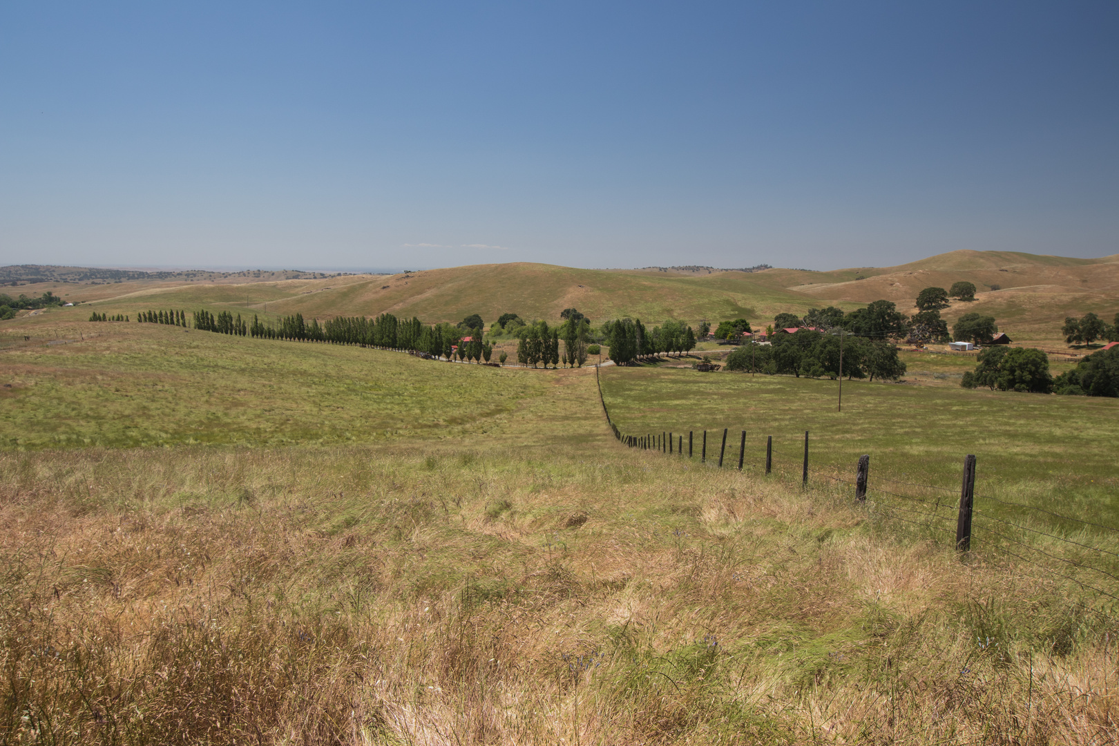 arriving at the farm , CA