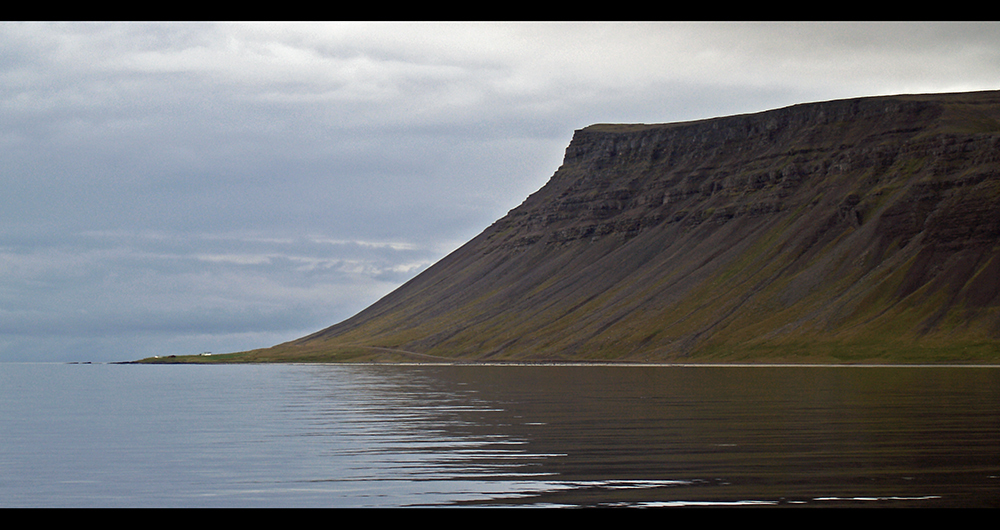 Arriving in the Westernfjords/Iceland