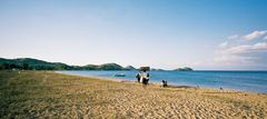 Arriving on Likoma Island Lake Malawi